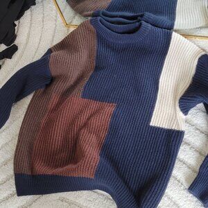 Colorblock Sweater